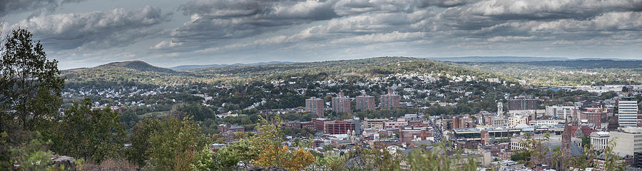 Overlook of Paterson, NJ Photograph by Alan Goldberg