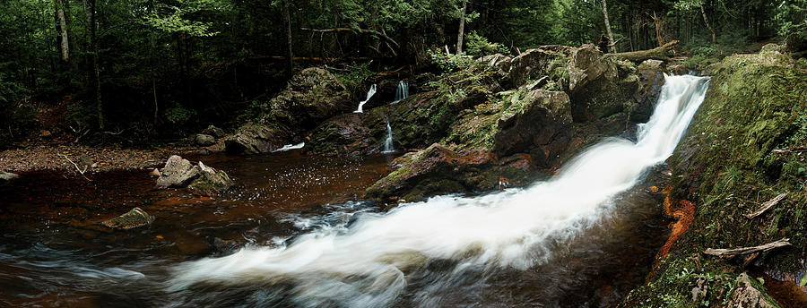 Overlooked Waterfall, Michigan Photograph by Douglas Allen Overlooked Waterfall, Michigan Photograph by Douglas Allen