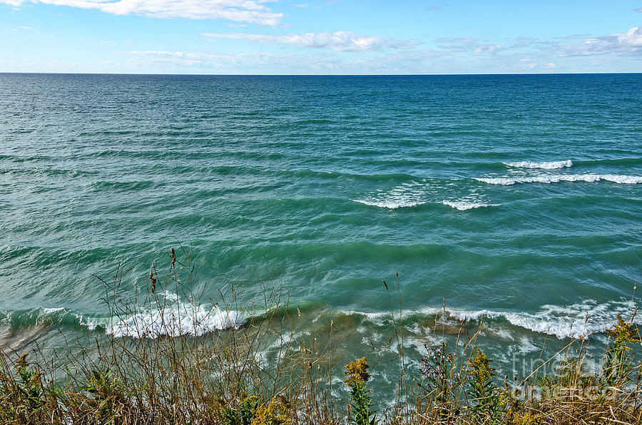 Overlooking Lake Michigan Photograph