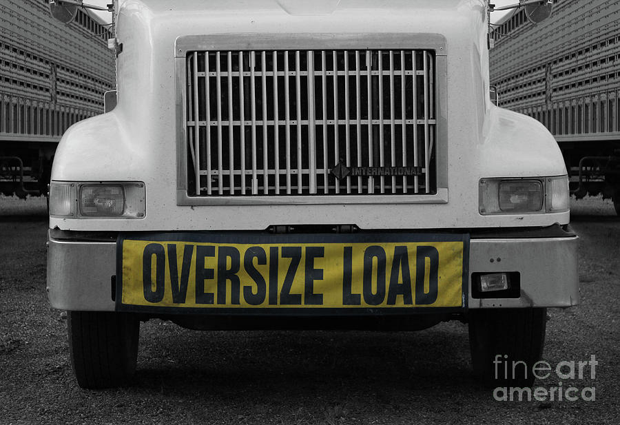 Oversize Load Photograph by E B Schmidt