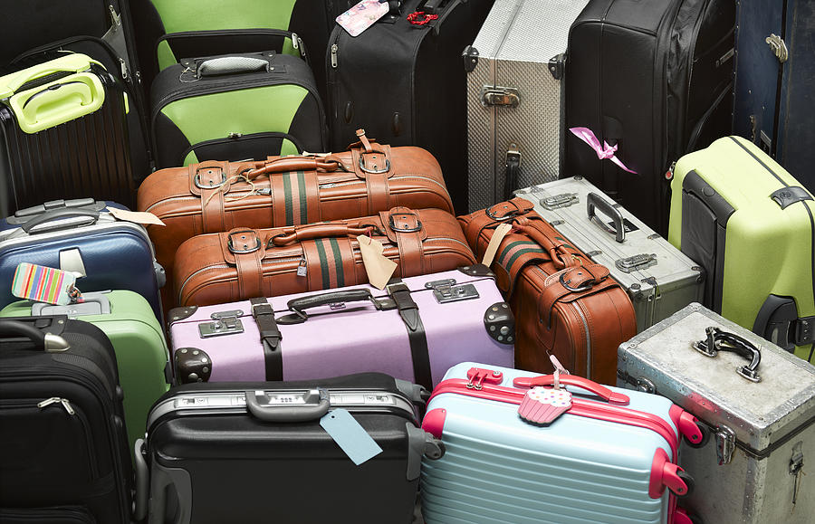 Overview of suitcases Photograph by Peter Dazeley