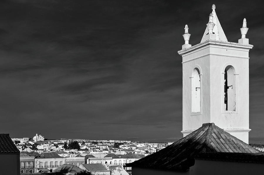 Architecture Photograph - Overview of Tavira city. Portugal by Angelo DeVal