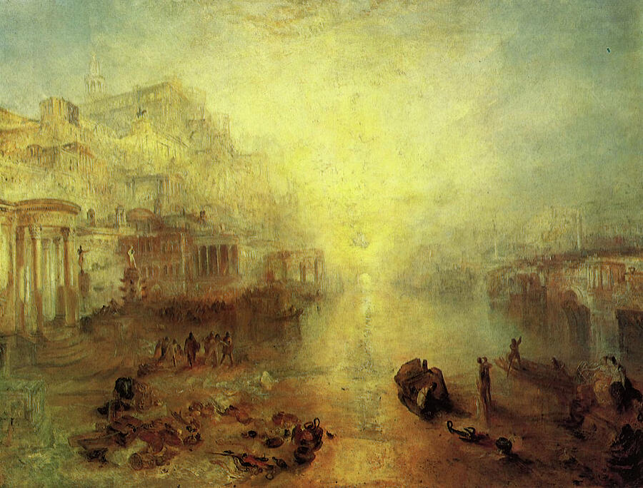 Ovid Banished from Rome Painting by Joseph Mallord William Turner