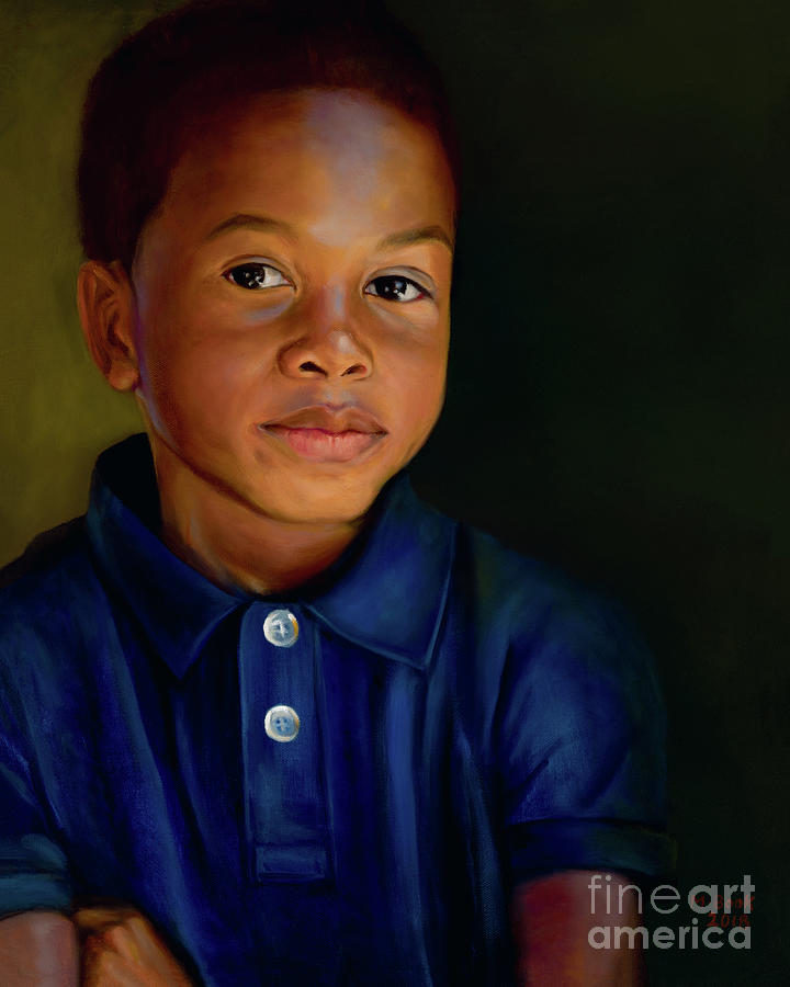 Owen Painting by Marlene Book