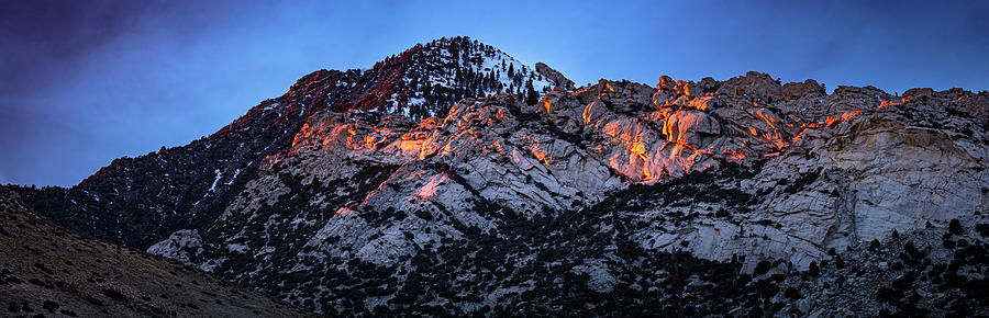Owens Peak Sunset Photograph by Grant Sorenson