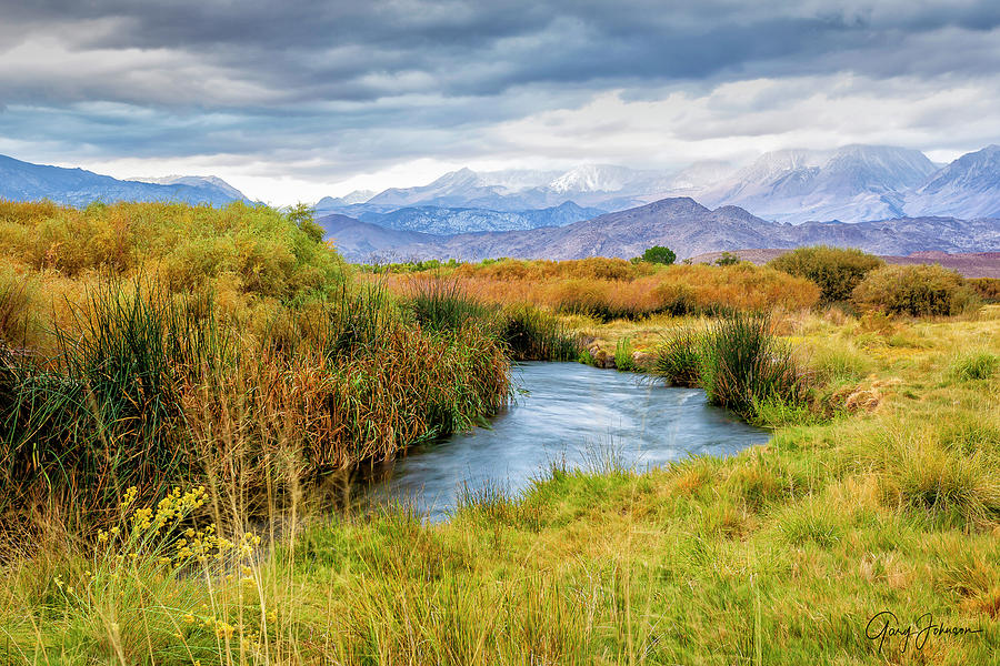 Owens River Photograph by Gary Johnson