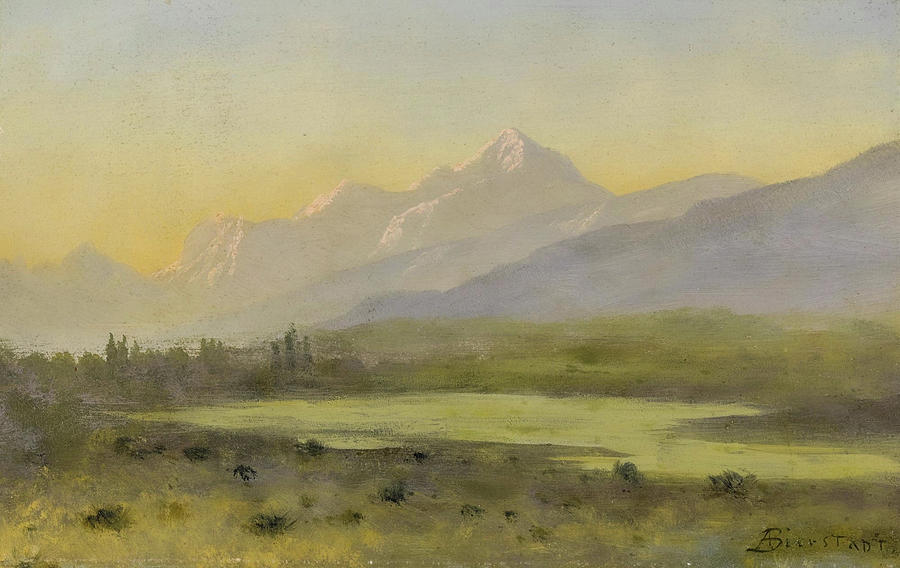 Owens Valley, California Painting by Albert Bierstadt