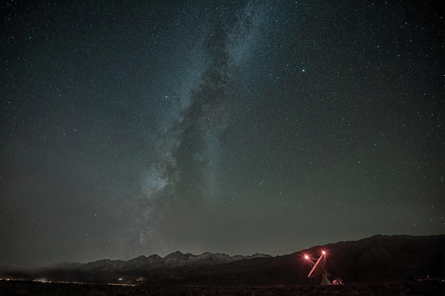 Owens Valley Radio Telescope Milky Way Photograph by Mike Gifford