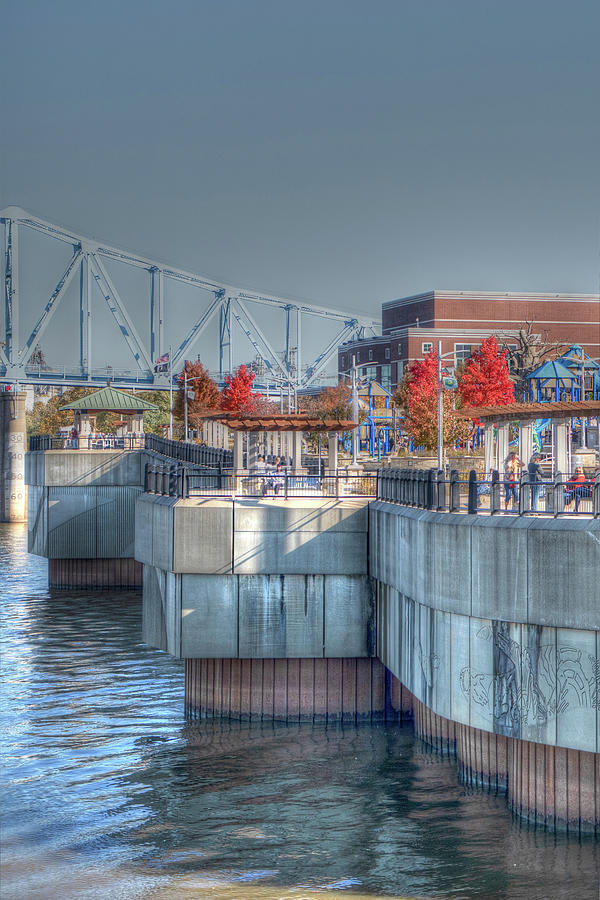 Owensboro Riverfront 1 of 3 piece Photograph by Gina Munger - Fine Art ...