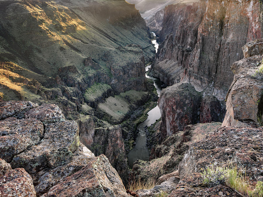 Owyhee River Canyon East Oregon Photograph By Leland D Howard - Fine 