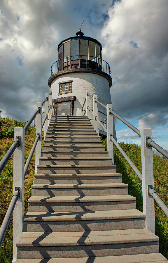 Owls Head Lighthouse Photograph by Ron Long Ltd Photography