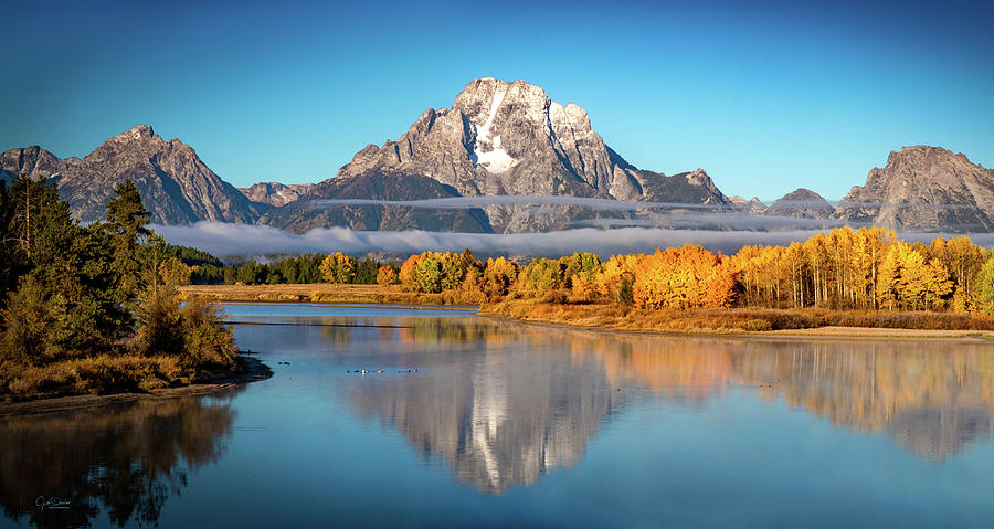 Oxbow Bend In the Fall Photograph by Judi Dressler