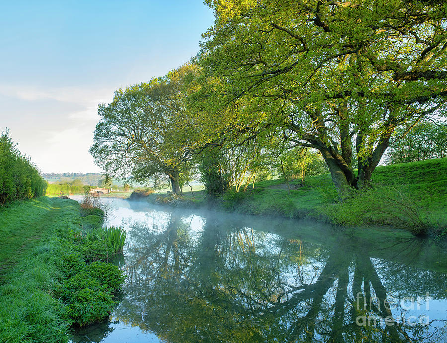 Oxford Canal on a Spring Morning Photograph by Tim Gainey