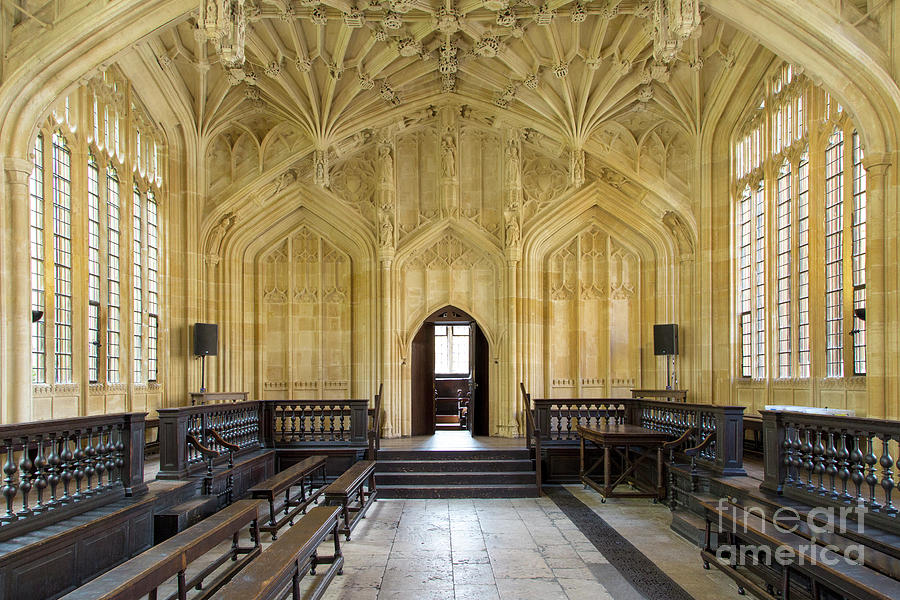 Oxford University - England - Divinity School Photograph
