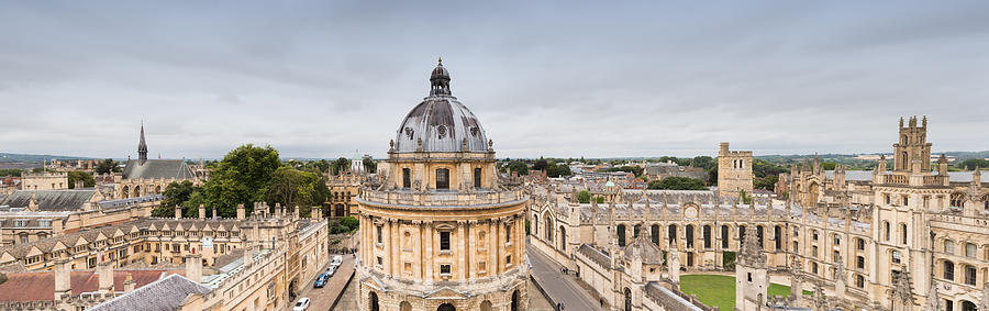 Oxford University panorama UK Photograph by Jeangill