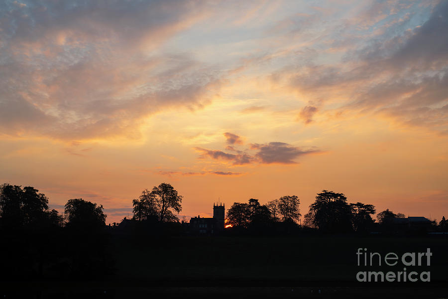 Spring Photograph - Oxfordshire Spring Sunrise by Tim Gainey