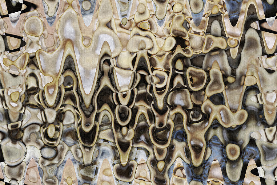 Oyster Mushrooms Abstract 7304 Digital Art by Tom Janca