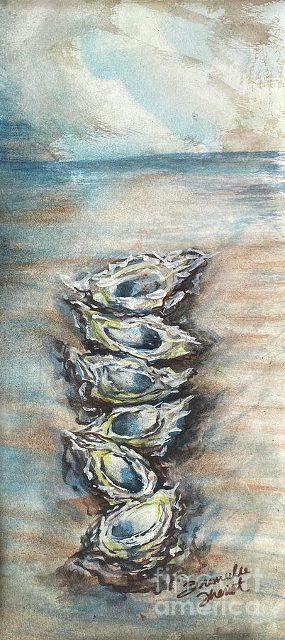 Oysterscape02 Painting by Francelle Theriot