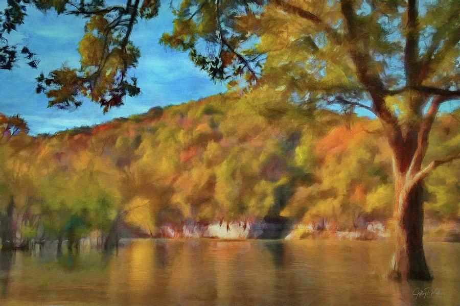 Ozark Autumn Painting by Jeffrey Kolker