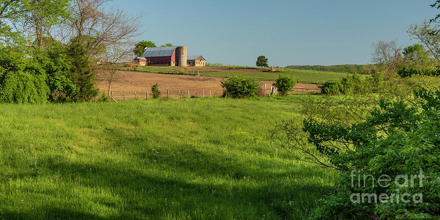 Ozark Dairy Farm near Pevely Missouri Photograph by Garry McMichael