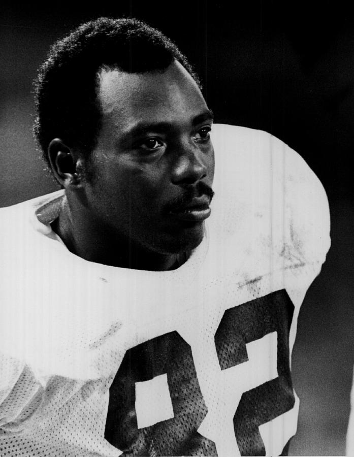 Ozzie Newsome of the Cleveland Browns... Photograph by The Sporting News