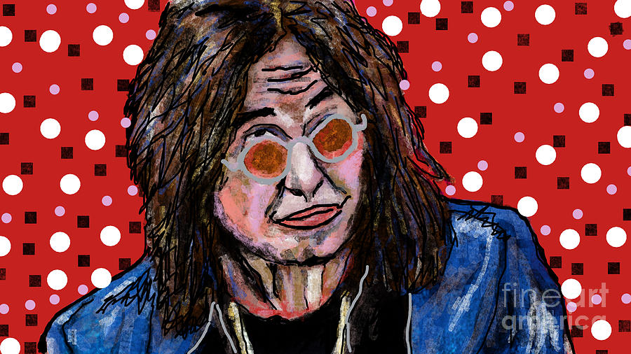 Ozzy Osbourne Painting by Bradley Boug
