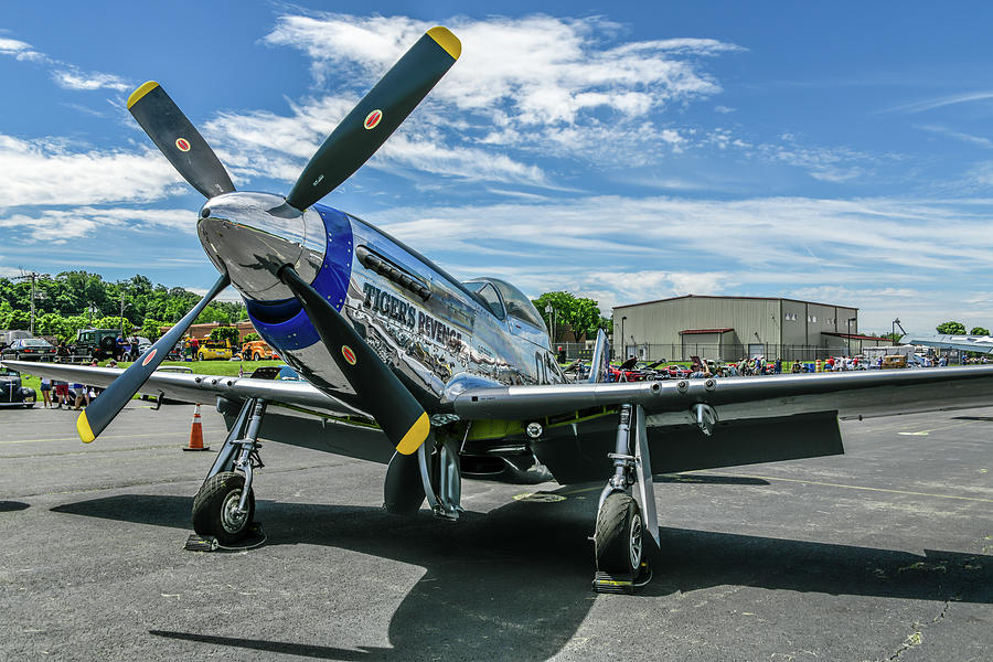 Vintage Photograph - P-51 Mustang by Anthony Sacco