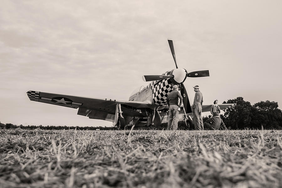 P-51D Mustang Contrary Mary Photograph by Airpower Art
