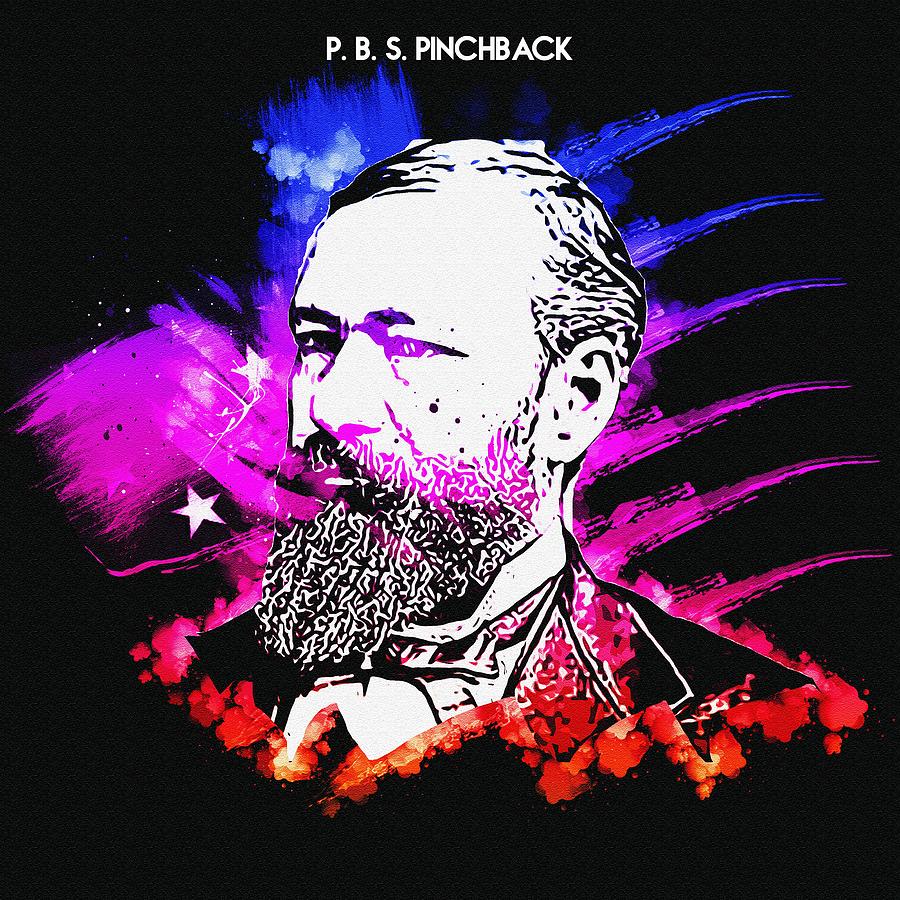 P B S Pinchback Digital Art By Walter Florine - Fine Art America