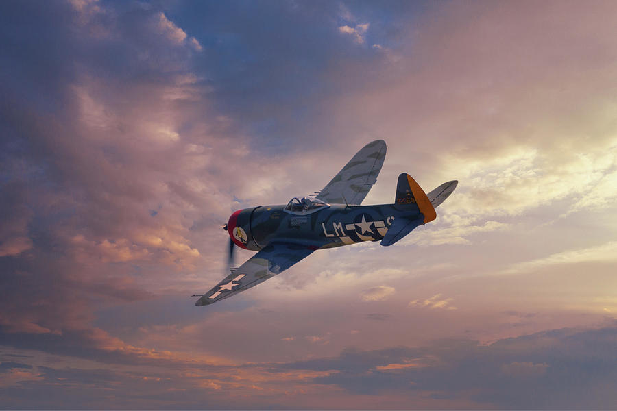 P47 Thunderbolt, World War 2 Fighter Aircraft Photograph by Rick Deacon