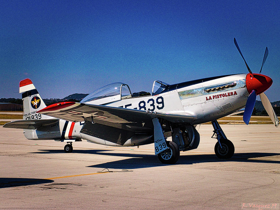 P51 Cadillac Of The Skys Photograph by Rene Vasquez