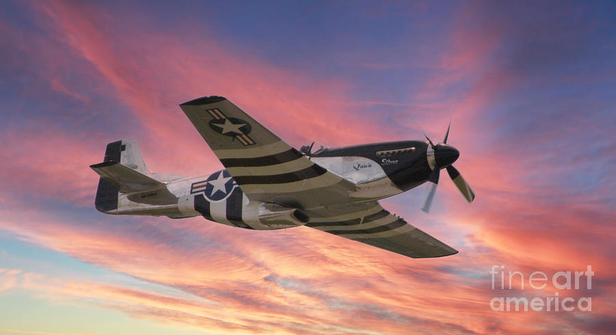 P51 Mustang  Photograph by Kevin Fortier