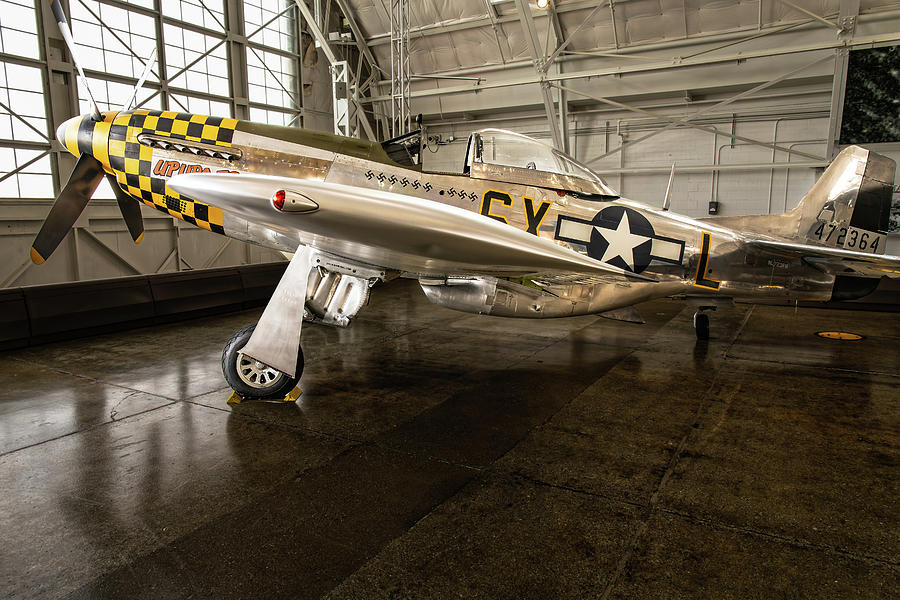 P51D Mustang Photograph by Thomas Hall