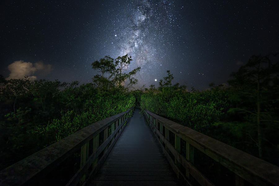Pa Hay Okee Milky Way Photograph by Mark Andrew Thomas