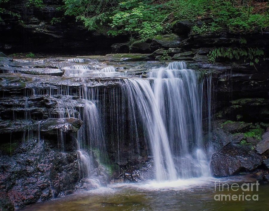Pa Waterfall  Photograph by Nick Zelinsky Jr