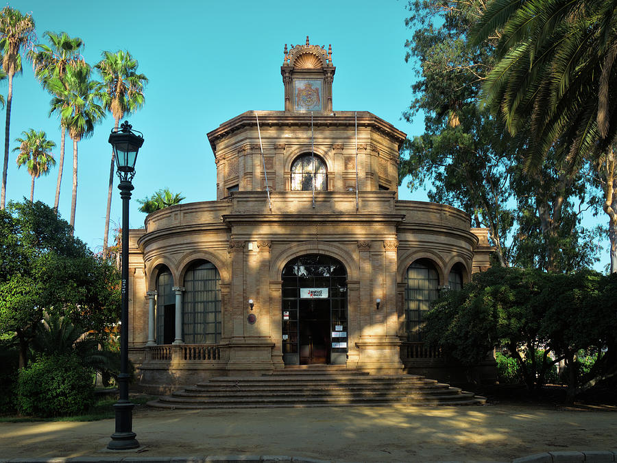 Pabellon Domecq Facade in Seville Photograph by Angelo DeVal
