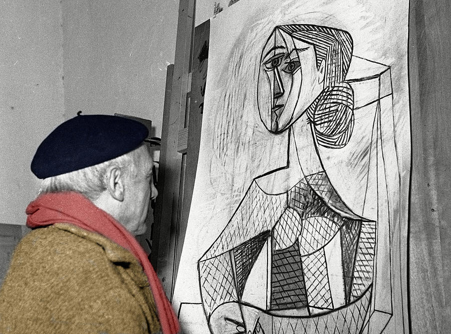 Pablo Picasso 1 Photograph by Andrew Fare