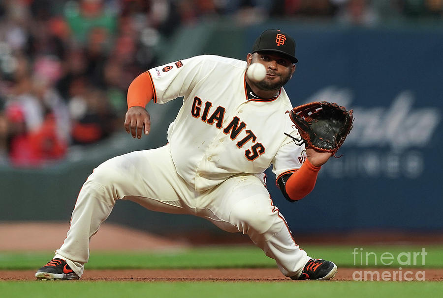 Pablo Sandoval and Brian Dozier Photograph by Thearon W. Henderson Pablo Sandoval and Brian Dozier Photograph by Thearon W. Henderson
