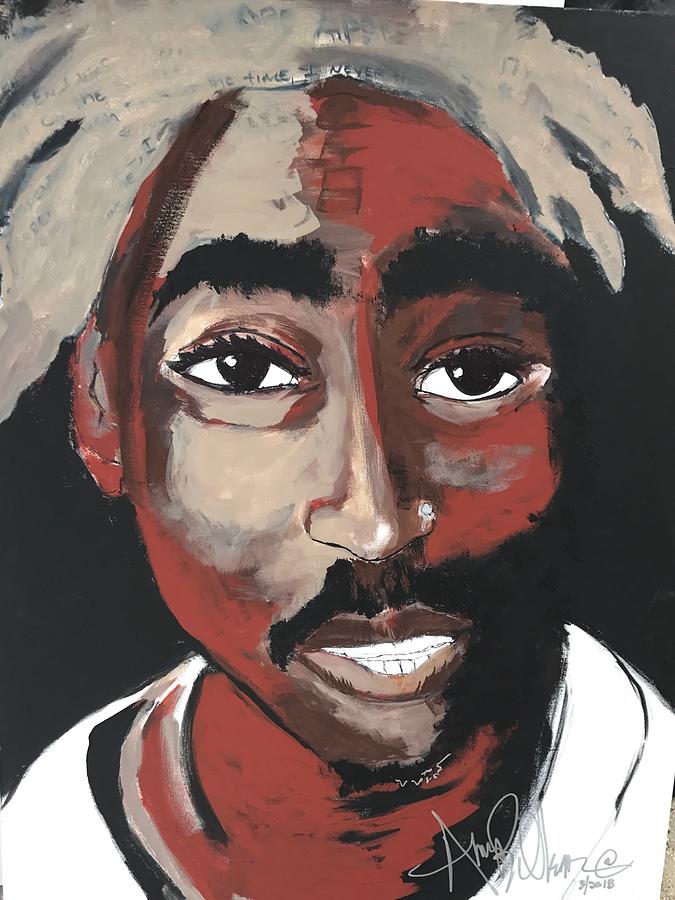 Pac Painting by Angie ONeal