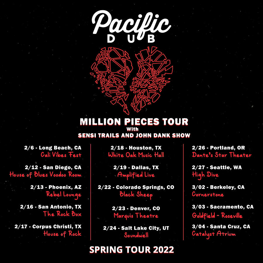 pacific dub tour dates