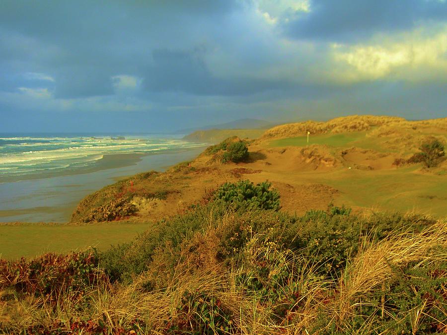 Pacific Dunes Golf Course - Hole #11 Photograph by Scott Carda