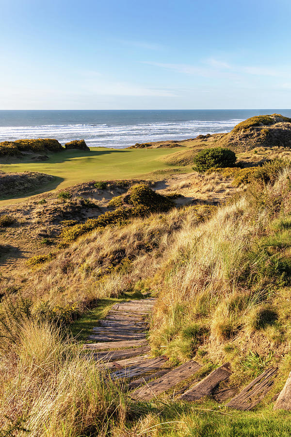 Pacific Dunes Hole 10 v2-21 Photograph by Mike Centioli