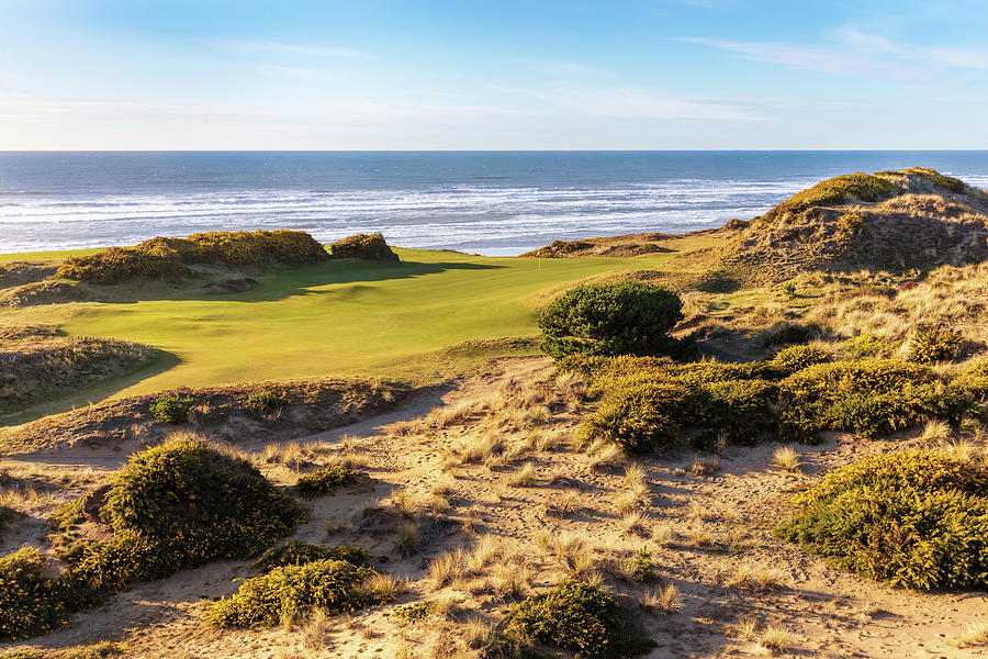 Pacific Dunes Hole 10 v3-21 Photograph by Mike Centioli