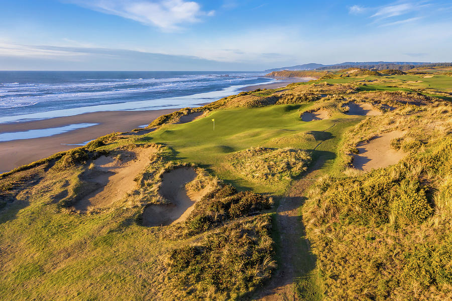 Pacific Dunes Hole 11 v2-21 Photograph by Mike Centioli