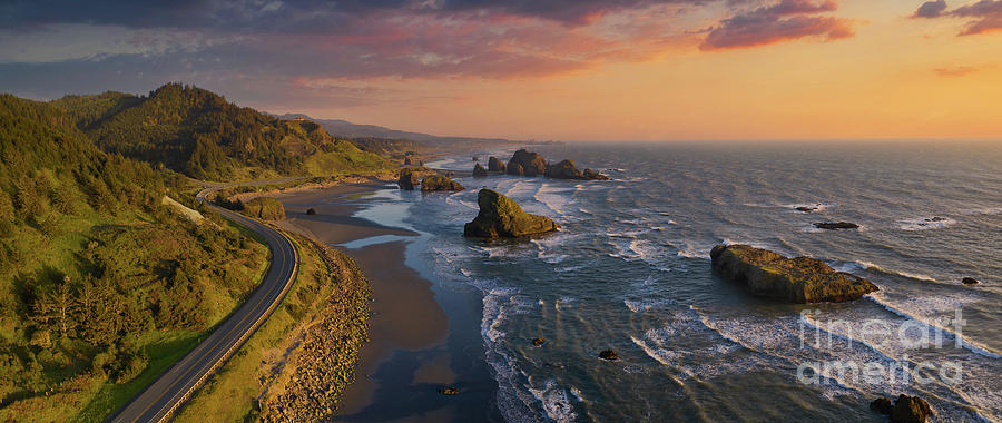 Pacific Highway along the Southern Oregon Coast Photograph by Thomas Jones  Pixels