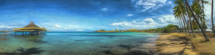 Pacific Island Paradise Digital Art by Frank Lee