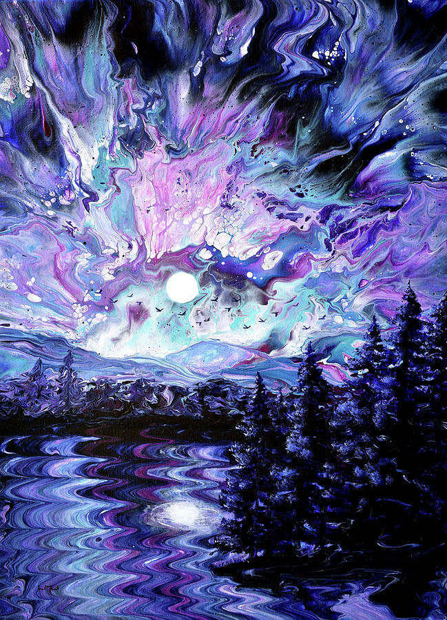 Pacific Northwest Moon Dance Painting