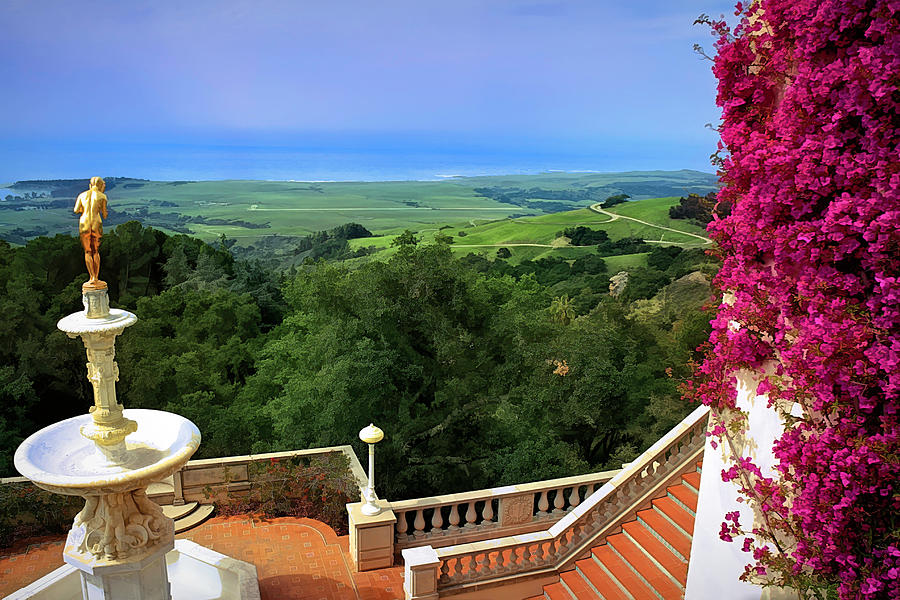 Pacific Ocean View From Hearst Castle Photograph by Donna Kennedy