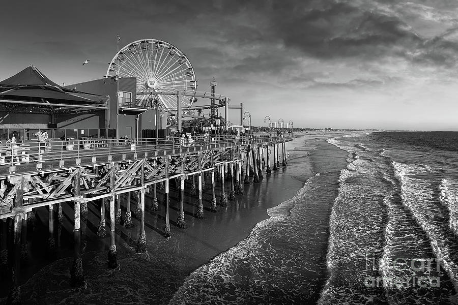Pacific Park, Santa Monica pier, Los Angeles Photograph by Joshua Poggianti