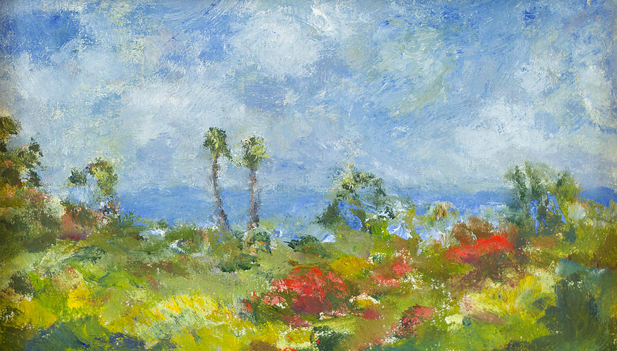 Pacific Sun Palisades Painting by Edward White
